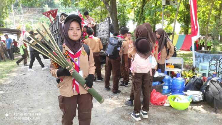 Kedatangan Peserta Jambore Cabang 2025 Aceh Selatan