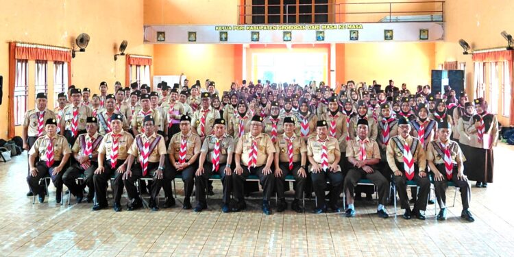 Kwarcab Grobogan Mengukuhkan Ratusan Pembina Mahir Tingkat Dasar Golongan Siaga Dan Penggalang