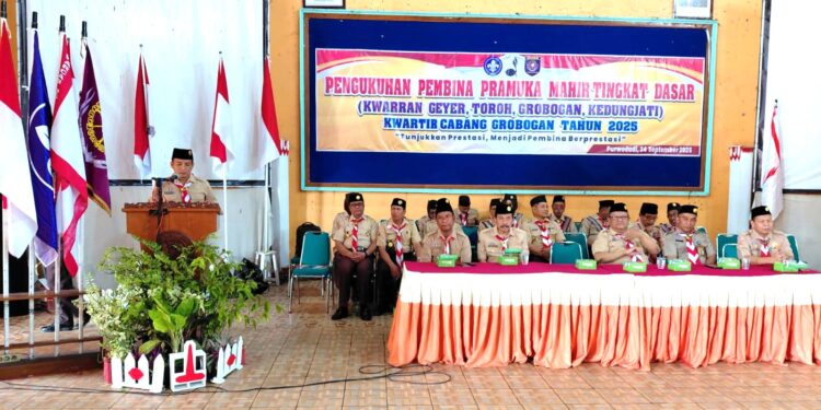 Kwarcab Grobogan Mengukuhkan Ratusan Pembina Mahir Tingkat Dasar Golongan Siaga Dan Penggalang