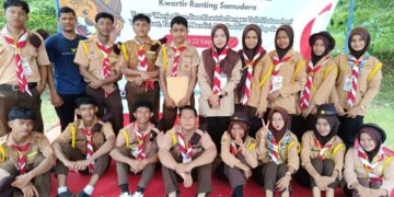 Pramuka SMA Negeri 1 Kuta Makmur Raih Juara 3 Lomba Desain Logo di COMPAGA XIV Kwartir Ranting Samudra