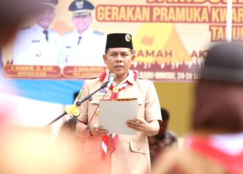 Wakil Bupati Aceh Selatan H. Baital Mukadis, Sebuka Secara Resmi Jambore Cabang 2025 Aceh Selatan