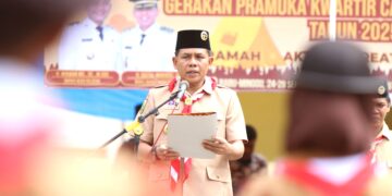 Wakil Bupati Aceh Selatan H. Baital Mukadis, Sebuka Secara Resmi Jambore Cabang 2025 Aceh Selatan