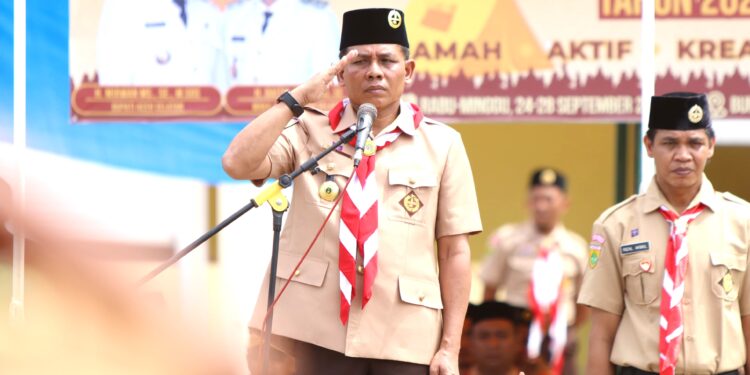Wakil Bupati Aceh Selatan H. Baital Mukadis, Sebuka Secara Resmi Jambore Cabang 2025 Aceh Selatan