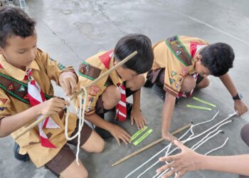 Kwarran Purwodadi Laksanakan Lomba Cepat Tepat Pramuka Tahun 2025