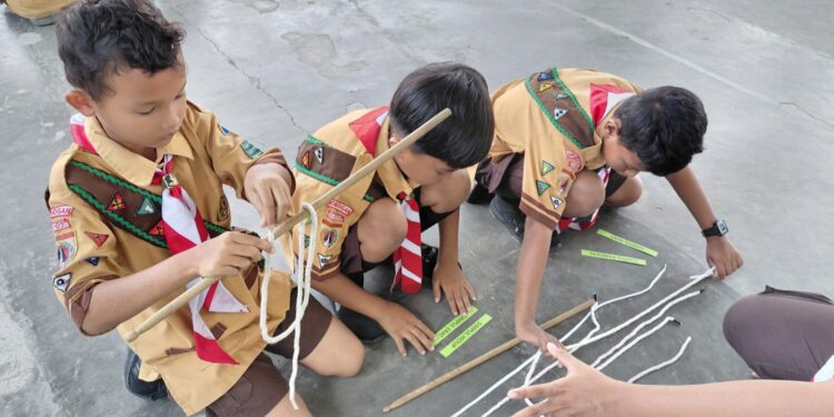 Kwarran Purwodadi Laksanakan Lomba Cepat Tepat Pramuka Tahun 2025