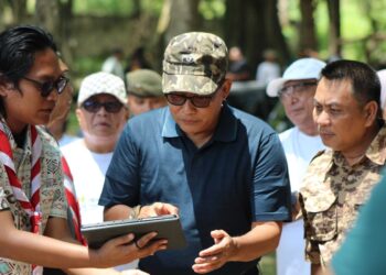Kunjungi Perkemahan Bongohulawa, Budi Waseso Pastikan Gorontalo Siap Gelar Peran Saka