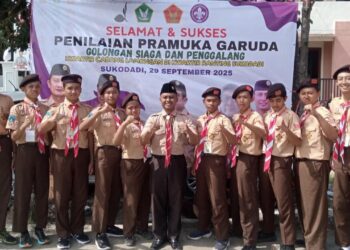 Tunjukkan Potensi, Pramuka Penggalang SMP SIBS Sabilillah Lamongan Siap Raih Garuda 2025