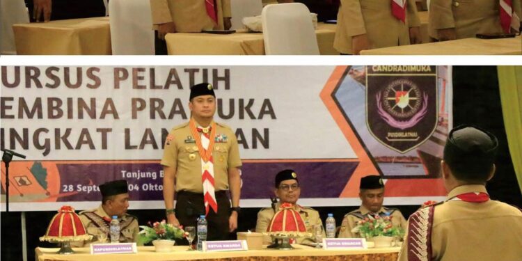 Pusdiklatnas Gelar Kursus Pelatih Lanjutan di Tanjung Bira, Bulukumba
