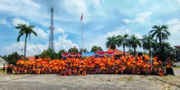 Garuda Cilik Siap Terbang: Kwarran Turi, Sukodadi, Pucuk, dan Babat Gelar Pelantikan Siaga Garuda & Penampilan Massal Semaphore