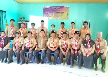Kwarran Sei Menggaris Gelar Gelang Ajar Pembina Pramuka
