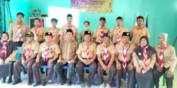 Kwarran Sei Menggaris Gelar Gelang Ajar Pembina Pramuka