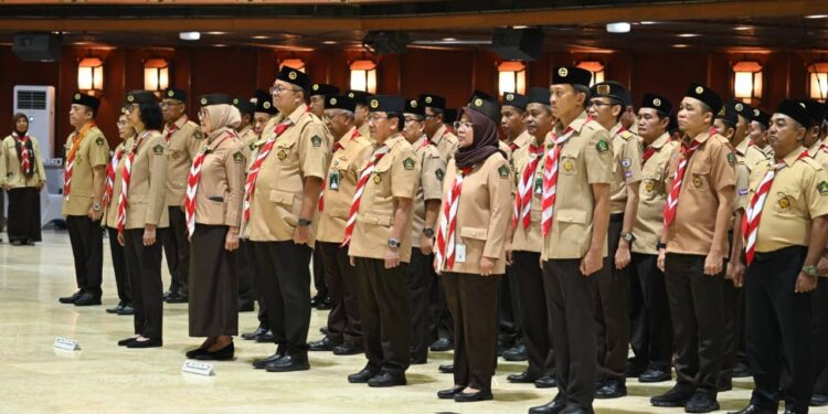 Ketua Kwarnas Lantik Pengurus Mabisaka dan Pinsaka Wanabakti Nasional 2025–2029