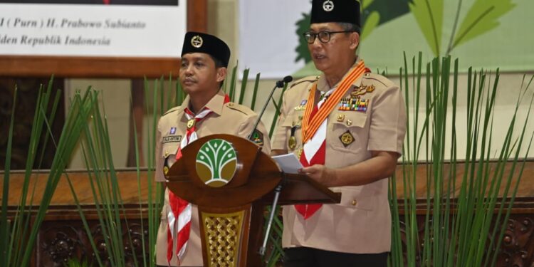 Ketua Kwarnas Lantik Pengurus Mabisaka dan Pinsaka Wanabakti Nasional 2025–2029