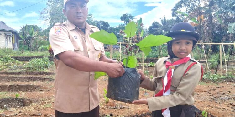 Pemanfaatan Lahan Sekolah: Langkah Pramuka SD Inpres 3/77 Masago Bentuk Kesadaran Ekologi Generasi Muda.