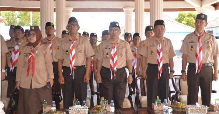 Ketua Harian Majelis Pembimbing Cabang Sambut Tim Visitasi Dan Penilaian Kwarcab Tergiat Tingkat Kwarda Jateng