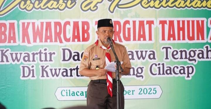 Ketua Harian Majelis Pembimbing Cabang Sambut Tim Visitasi Dan Penilaian Kwarcab Tergiat Tingkat Kwarda Jateng