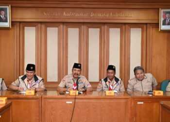 Kwarcab Palembang Lakukan Audiensi Ke Kwarnas, Bahas Sinergi Program Dan Pembinaan