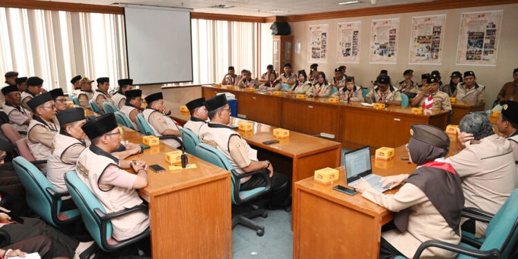 Kwarcab Palembang Lakukan Audiensi Ke Kwarnas, Bahas Sinergi Program Dan Pembinaan