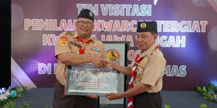Kwarcab Banyumas Dinilai Tim Kwarda Jateng Dalam Lomba Kwartir Cabang Tergiat