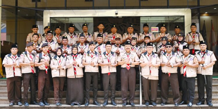 Kwarcab Palembang Lakukan Audiensi Ke Kwarnas, Bahas Sinergi Program Dan Pembinaan