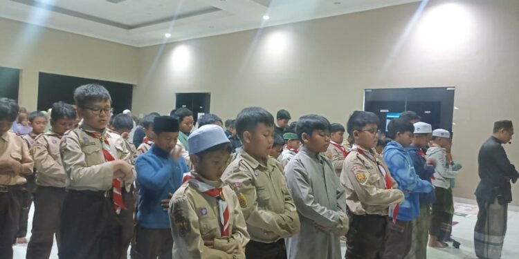 Gudep 24091-24092 Pqngkalan SDIT Raudlatul Jannah Melaksanakan Perkemahan Kepemimpinan