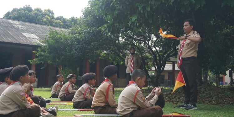 Gudep 24091-24092 Pqngkalan SDIT Raudlatul Jannah Melaksanakan Perkemahan Kepemimpinan