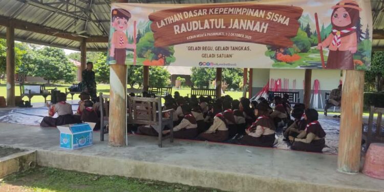 Gudep 24091-24092 Pqngkalan SDIT Raudlatul Jannah Melaksanakan Perkemahan Kepemimpinan