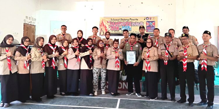 Sukses Gelar Pra Jota-Joti, Kwarran Kahu Bekali Anggota Pramuka dengan Keterampilan Komunikasi Radio Amatir dan Internet Sehat