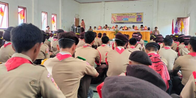 Sukses Gelar Pra Jota-Joti, Kwarran Kahu Bekali Anggota Pramuka dengan Keterampilan Komunikasi Radio Amatir dan Internet Sehat