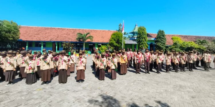 Kwartir Ranting Dempet Kwarcab Demak Gelar Geladian Regu dan Barung, Bentuk Pemimpin Pramuka Handal