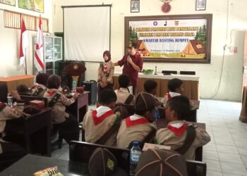 Kwartir Ranting Dempet Kwarcab Demak Gelar Geladian Regu dan Barung, Bentuk Pemimpin Pramuka Handal