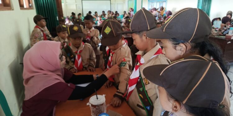 Kwartir Ranting Dempet Kwarcab Demak Gelar Geladian Regu dan Barung, Bentuk Pemimpin Pramuka Handal