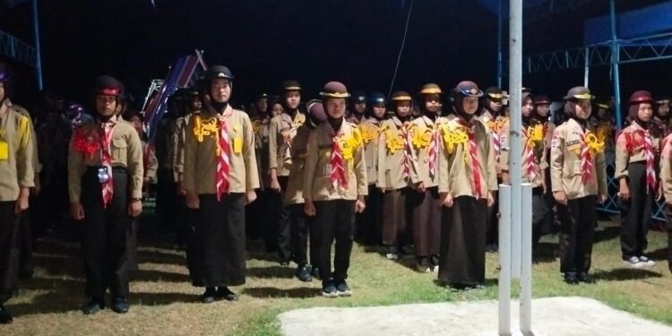 Khidmat Dan Meriah, Pembukaan Jota-Joti Kwarran Kahu Di Tengah Semarak Malam