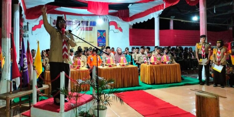 Khidmat Dan Meriah, Pembukaan Jota-Joti Kwarran Kahu Di Tengah Semarak Malam