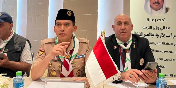 Di Forum Pertemuan Pramuka Arab, Prof Niam Tegaskan Pentingnya Pelibatan Anak Muda