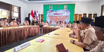 Visitasi Penilaian Kwarcab Tergiat Kwarda Jateng di Kwarcab Karanganyar