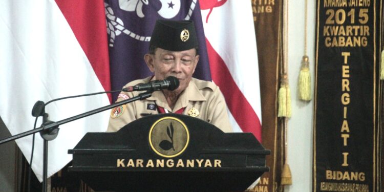 Visitasi Penilaian Kwarcab Tergiat Kwarda Jateng di Kwarcab Karanganyar