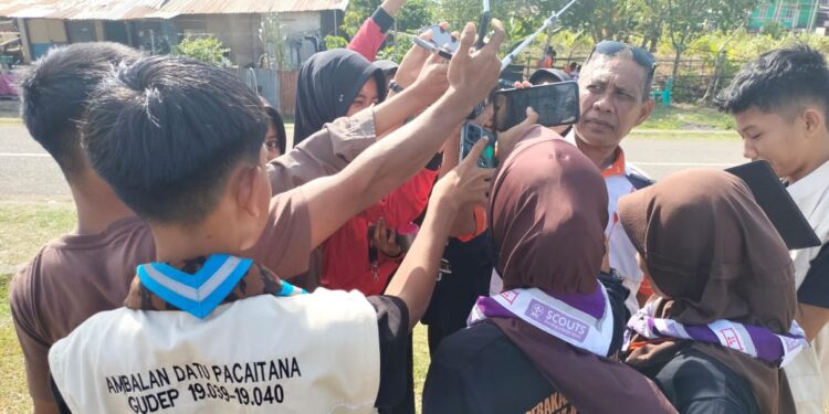 Peserta JOTA Kahu 2025 Berhasil Dekode SSTV Dari SATELIT IO-86 Dan Raih SSTV Award