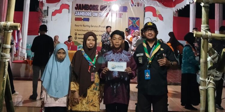 Lawan Narkoba dan KKN, Tiga Pramuka Ambalan Tomau SMAN 19 Bone Singkirkan 300an Peserta, Raih “Reward” Berkat Hafalan Dasar Negara di Ajang JOTA-JOTI Kahu