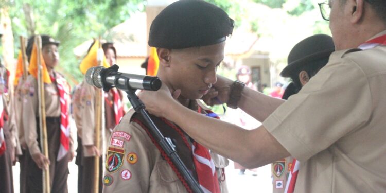 Ketua Kwarcab Karanganyar Membuka Jambore Cabang