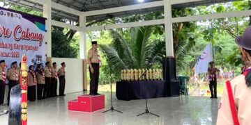 Ketua Kwarcab Karanganyar Membuka Jambore Cabang