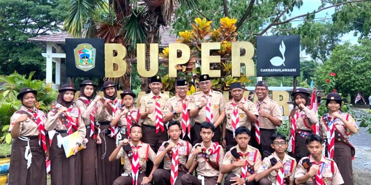 Ketua Kwarcab Karanganyar Membuka Jambore Cabang