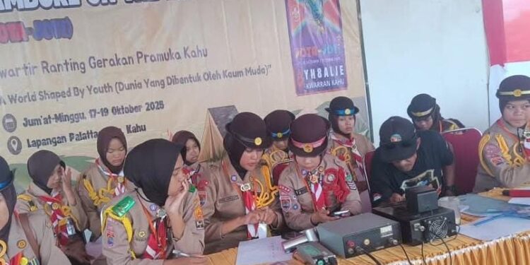 Berkah Radio Amatir dan Digital Internet: Penggalang MTs Ar-Rahmah Patimpeng Jemput Skill dan Rezeki Suci di Panggung Jambore