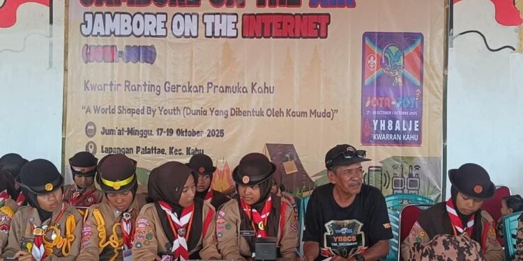 Berkah Radio Amatir dan Digital Internet: Penggalang MTs Ar-Rahmah Patimpeng Jemput Skill dan Rezeki Suci di Panggung Jambore