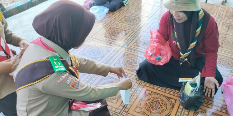Saka Tarunabumi Patimpeng Bekali Pramuka dengan Ilmu Pertanian, Bagikan Pestisida dan Rodentisida Gratis
