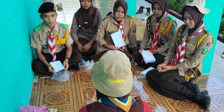 Saka Tarunabumi Patimpeng Bekali Pramuka dengan Ilmu Pertanian, Bagikan Pestisida dan Rodentisida Gratis