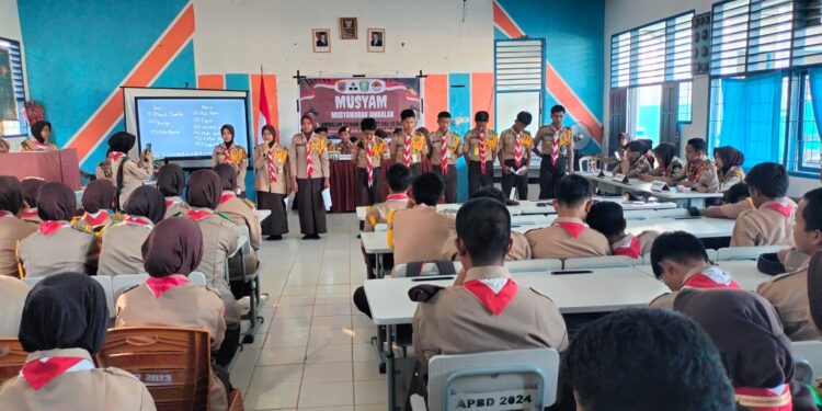 Semangat Regenerasi! Pramuka Ambalan Tomau SMAN 19 Bone Sukses Gelar Musyawarah Ambalan