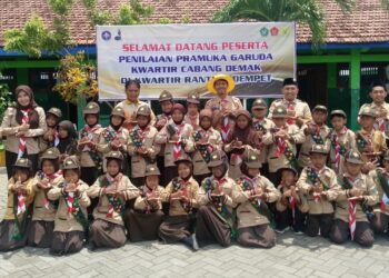 Heboh! SDN Merak 2 Pecahkan Rekor! Kirim 29 Siaga di Penilaian Pramuka Garuda Kwarcab Demak!