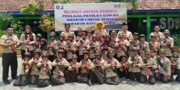 Heboh! SDN Merak 2 Pecahkan Rekor! Kirim 29 Siaga di Penilaian Pramuka Garuda Kwarcab Demak!