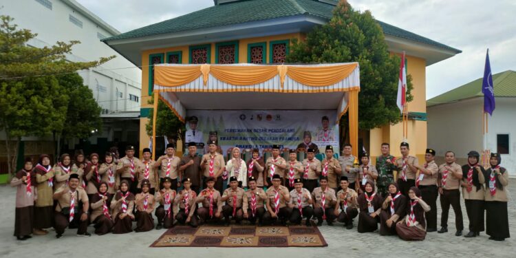 Buka Perkemahan Besar Penggalang Kwarran Binawidya, Ini harapan Kak Sulastri